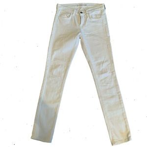J Brand white denim jeans!